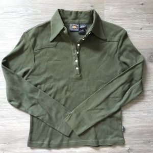 Vintage Route 66 Collared Shirt